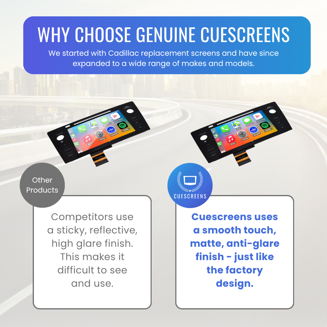 2018-2019 Outback & Legacy 8-Inch TEL/MAP Upgraded Touchscreen Digitizer Replacement – Anti-Glare, Gel-Free, Ultra-Responsive Chip