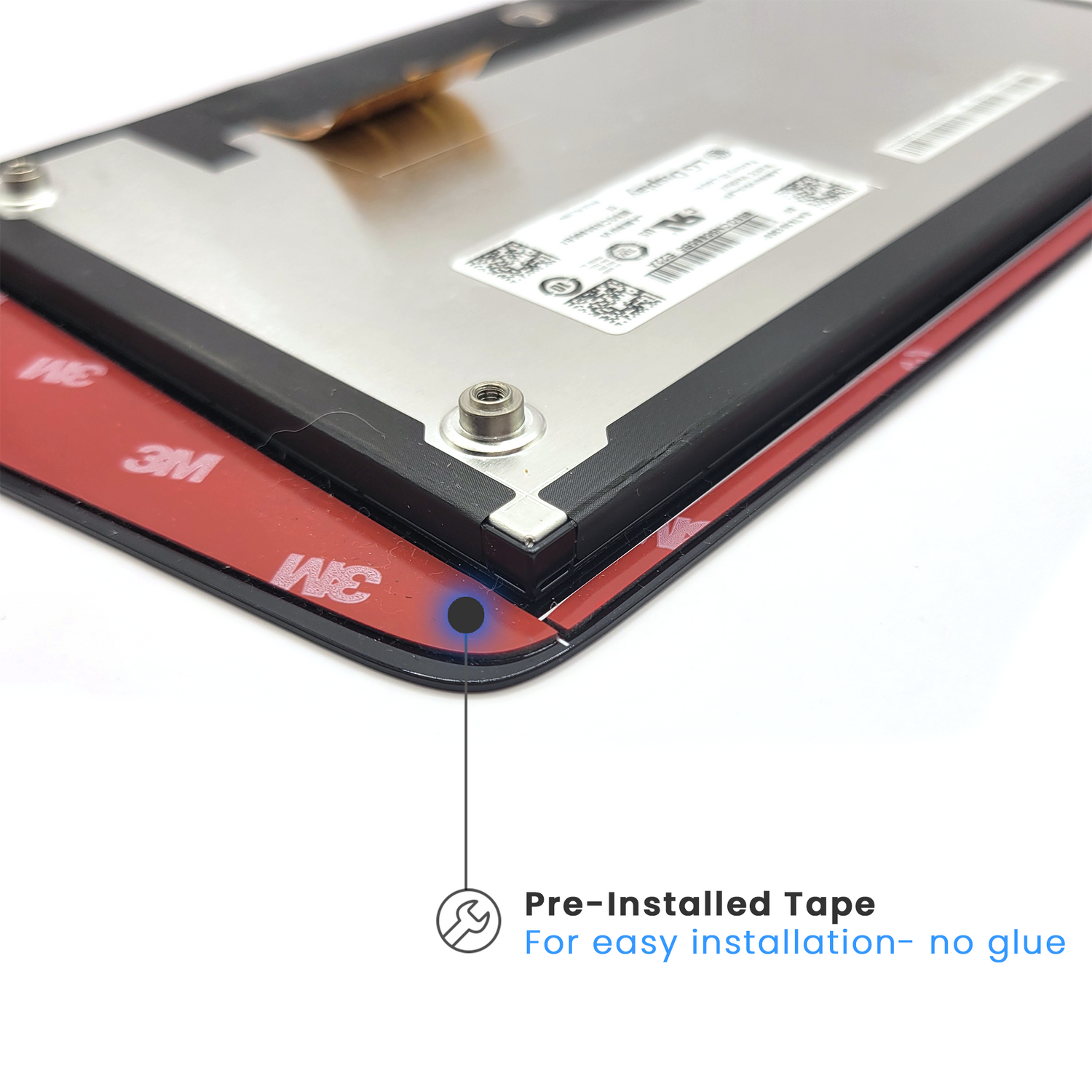 Replacement 8" LCD + Touch Screen Digitizer for 2019-2021 Kia Forte-Cuescreens