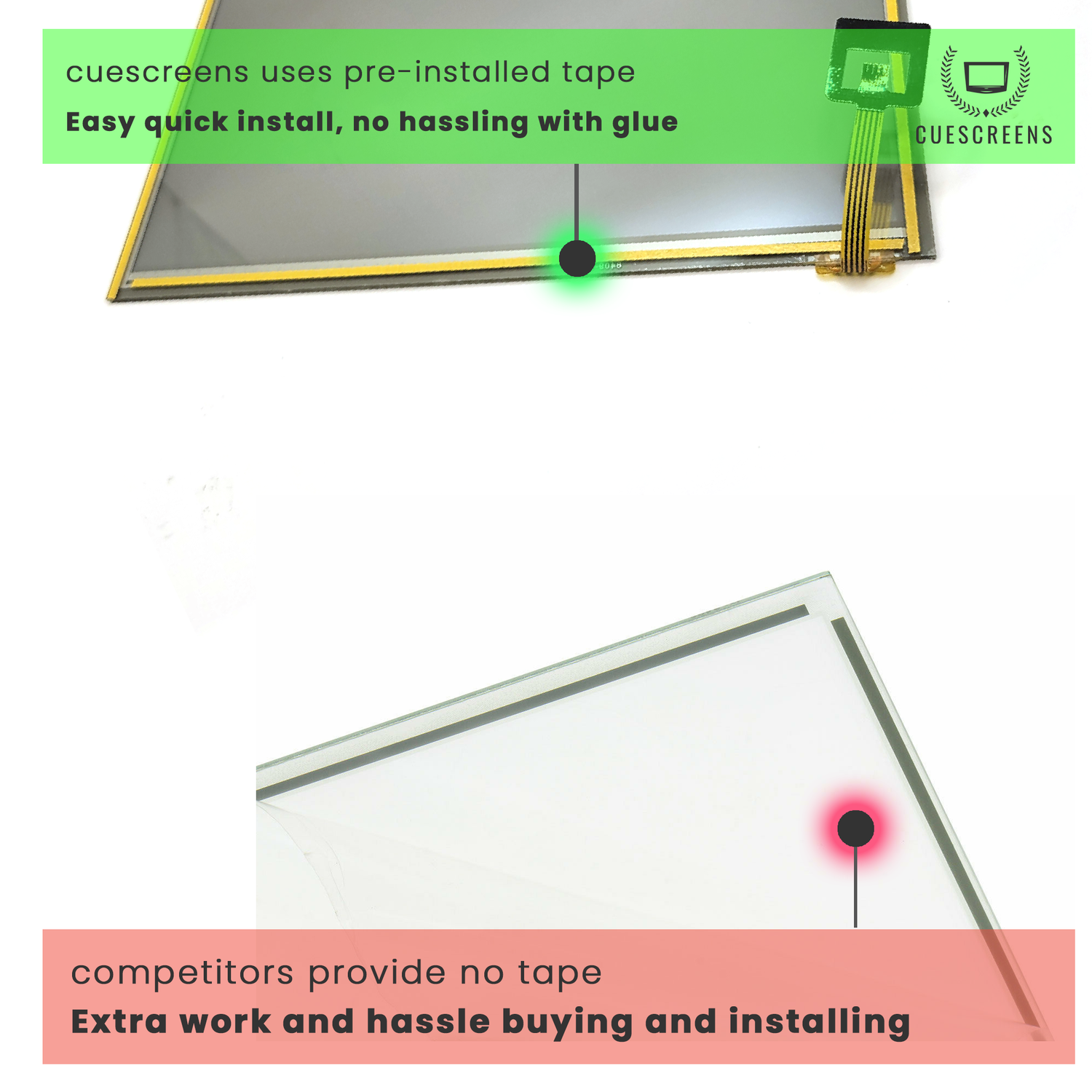 Uconnect 3 8.4" Replacement Touch Screen Display for RE2 / RB5 Dodge Journey-Cuescreens