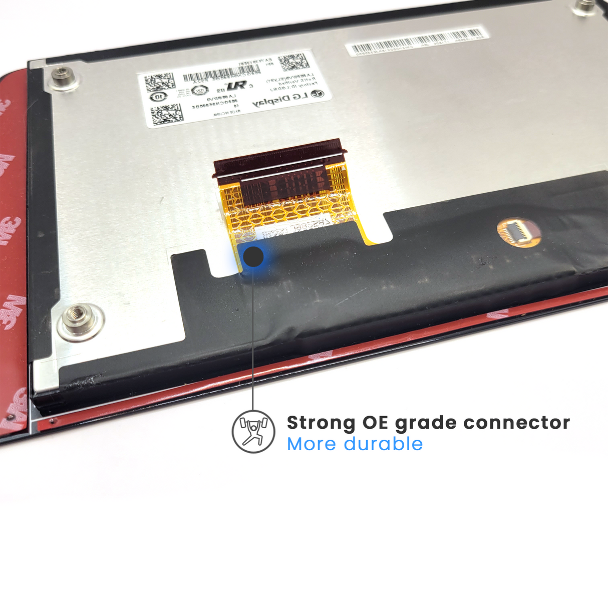 Replacement 8" LCD + Touch Screen Digitizer for 2019-2021 Kia Forte-Cuescreens