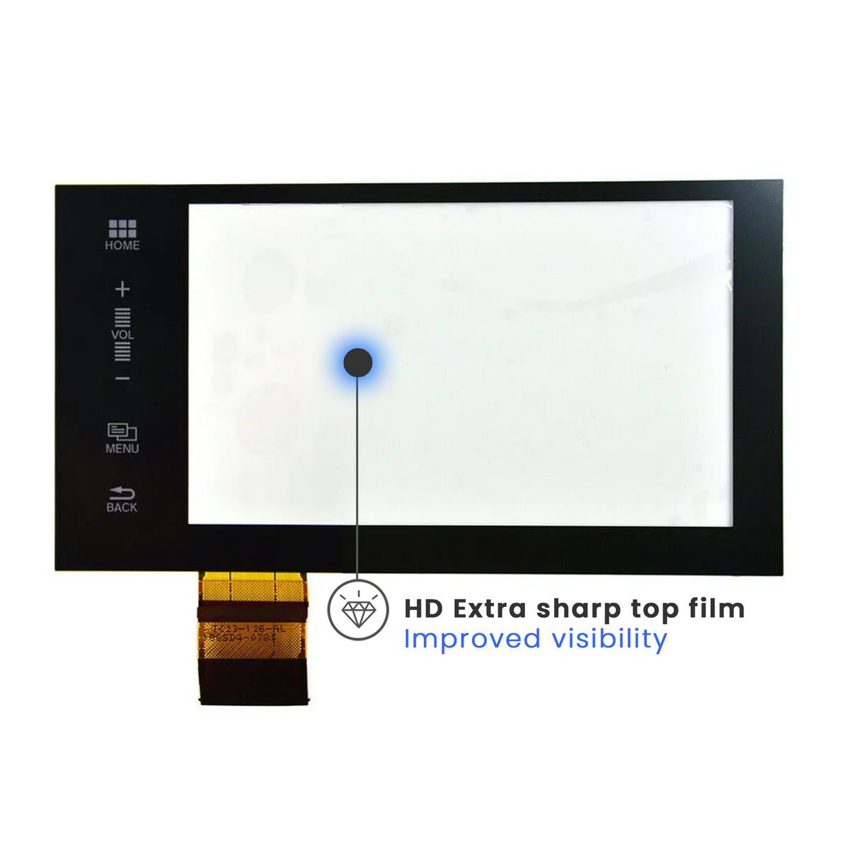 Honda 7" Replacement Touch Screen Digitizer for Accord Pilot Civic Hondalink-Cuescreens