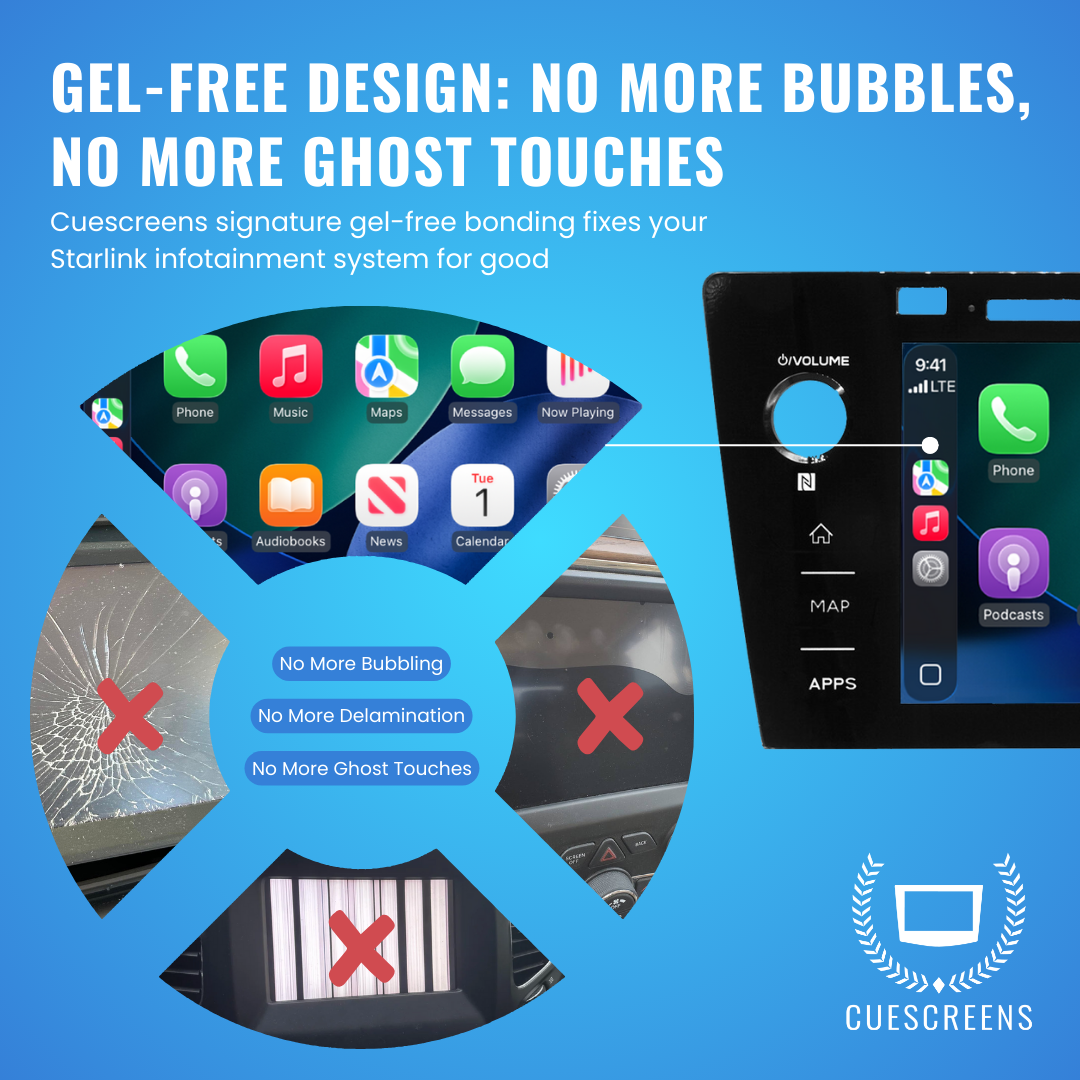 2018-2019 Outback & Legacy 8-Inch MAP Version Upgraded Touchscreen Digitizer Replacement – Gel-Free Design