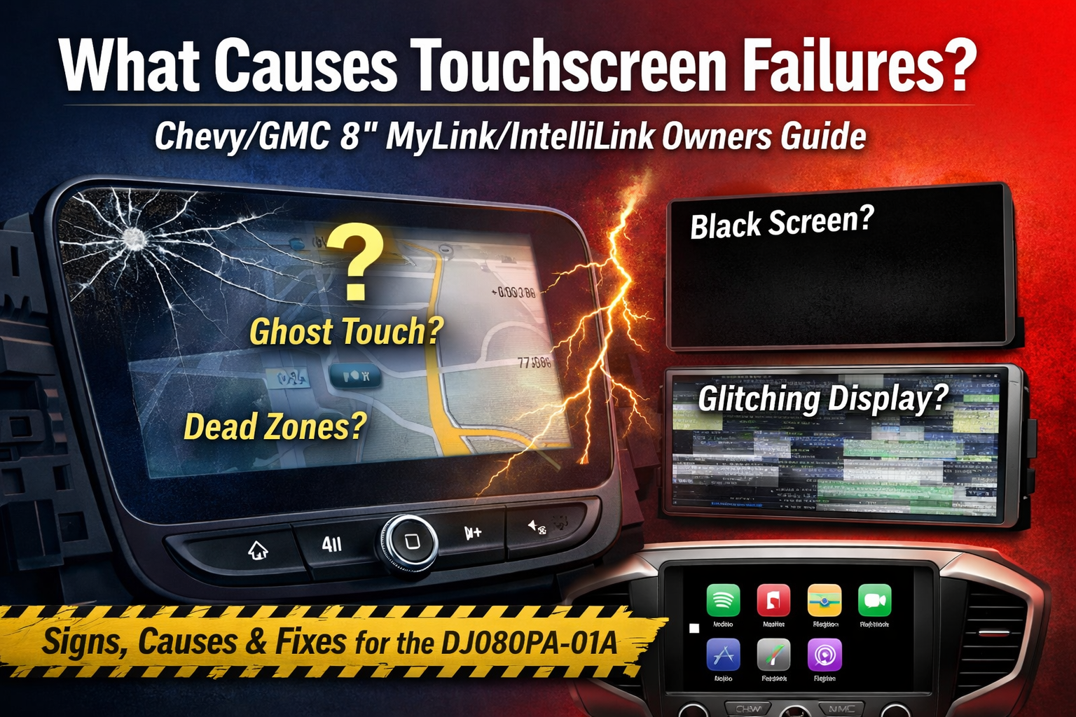 Intellilink Chevy What Causes Touchscreen Failures? Chevy/GMC 8