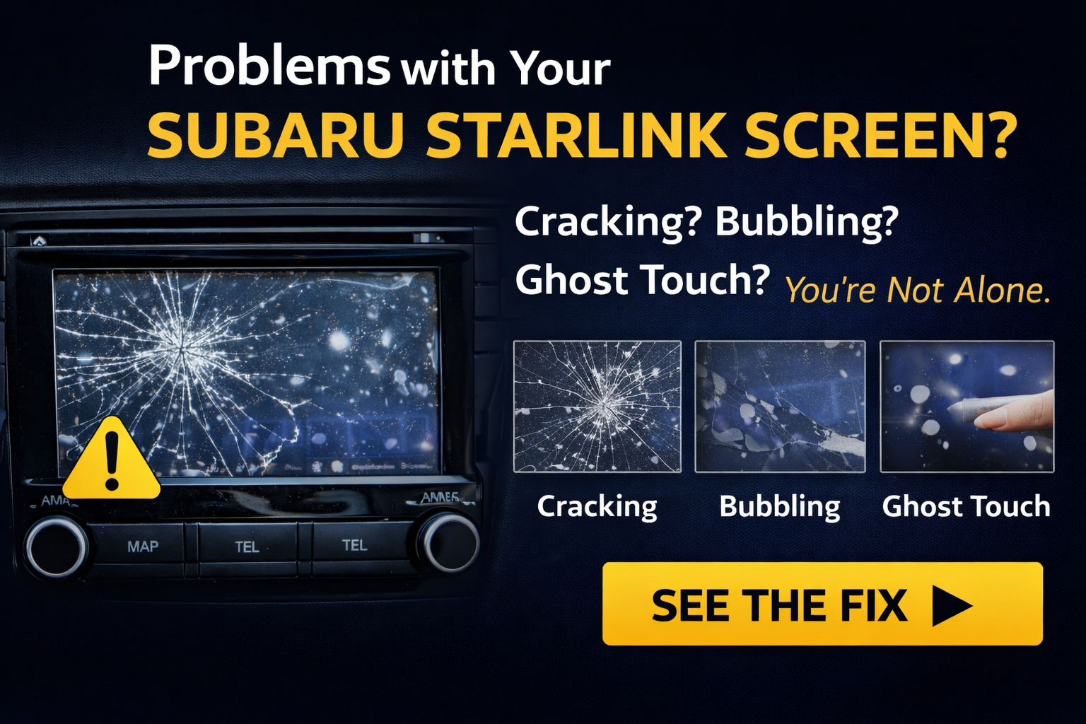 Subaru Starlink Screen Cracking: Which Years Are Affected?
