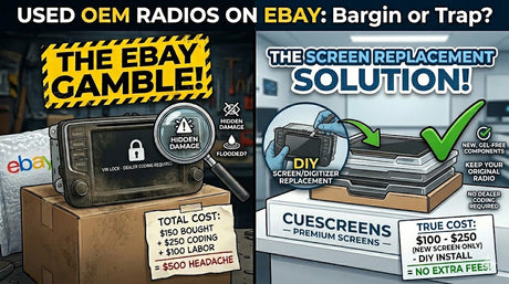 Is a Used eBay Car Radio Worth the Risk? (Coding & VIN Locks Explained)