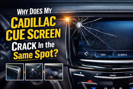 Why Does My Cadillac CUE Screen Crack in the Same Spot?