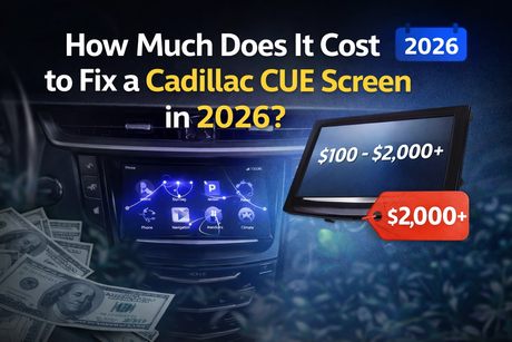 How Much Does It Cost to Fix a Cadillac CUE Screen in 2026?
