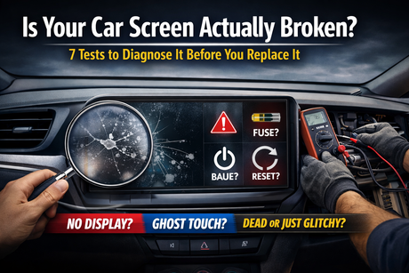 Is Your Car Screen Actually Broken? 7 Tests to Diagnose It Before You Replace It