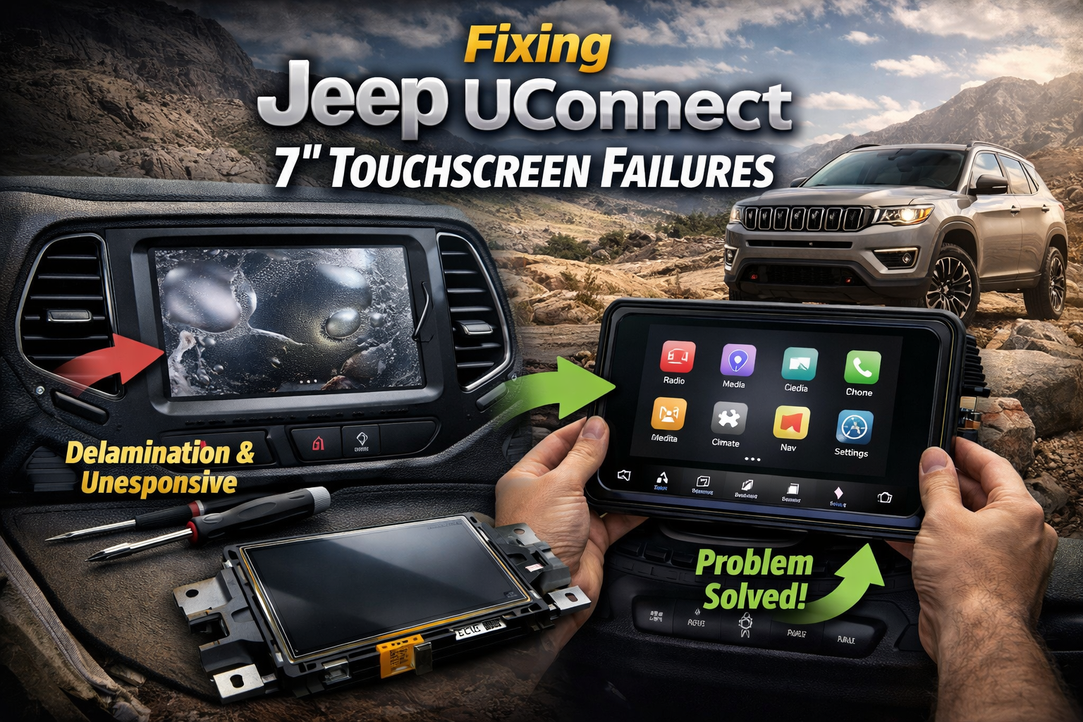 How Do I Reset My Jeep Touch Screen: Quick and Easy Steps