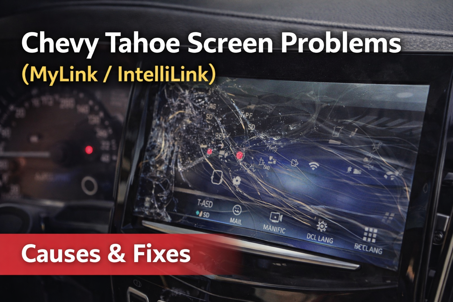 Chevy Tahoe Screen Problems (MyLink / IntelliLink)