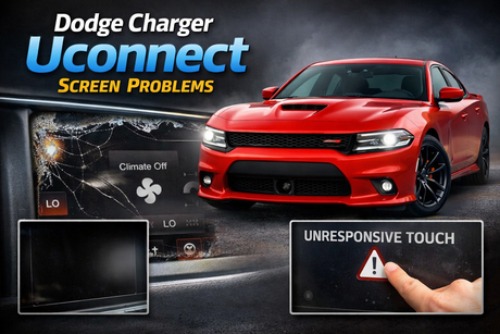 Dodge Charger Uconnect Screen Problems (Fix Ghost Touch, Delamination, and Black Screen Issues)