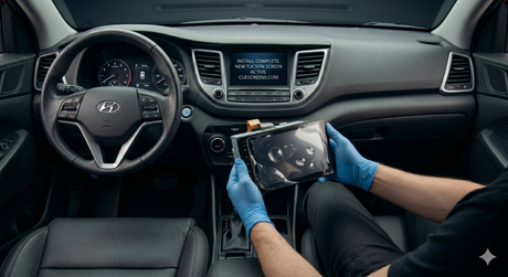 Hyundai Tucson Touchscreen Delamination Fix (2016–2021)