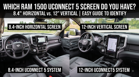 RAM 1500 Uconnect 5: 8.4-Inch vs. 12-Inch, How to Tell Which One You Have