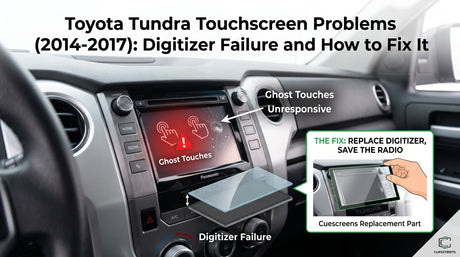 Toyota Tundra Touchscreen Problems (2014-2017): Digitizer Failure and How to Fix It