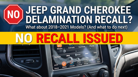Is There a Jeep Grand Cherokee Screen Delamination Recall? (2018–2021)
