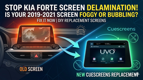 Kia Forte 8-Inch Screen Delamination (2019–2021): Causes, Fixes & Replacement Guide