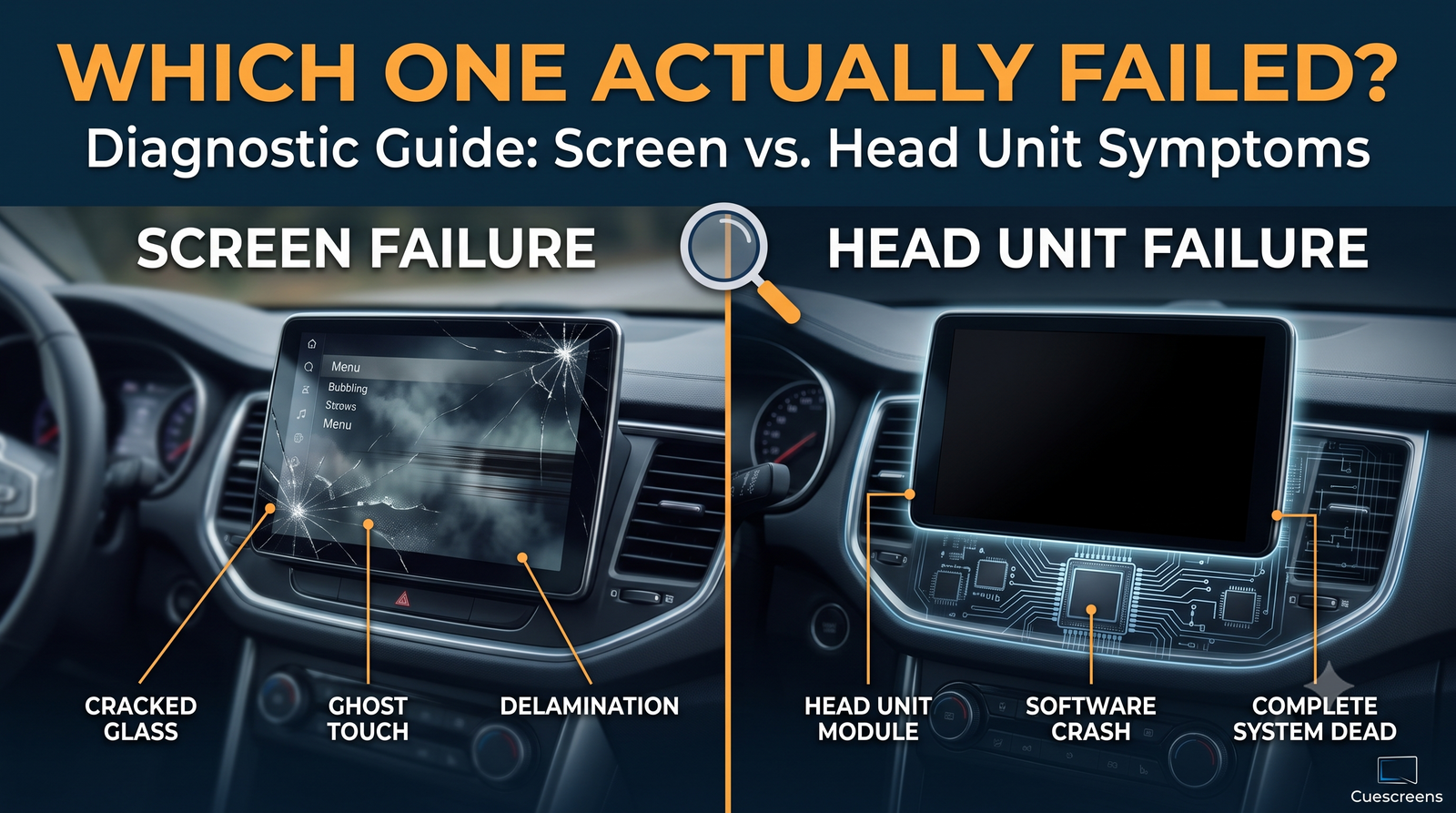 How to Tell If Your Car Needs a New Screen vs. a New Head Unit