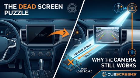 Why the Backup Camera Still Works When the Screen Is Dead