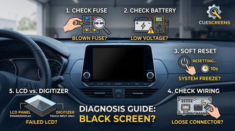 Nissan Altima Screen Won't Turn On: Diagnosis Guide