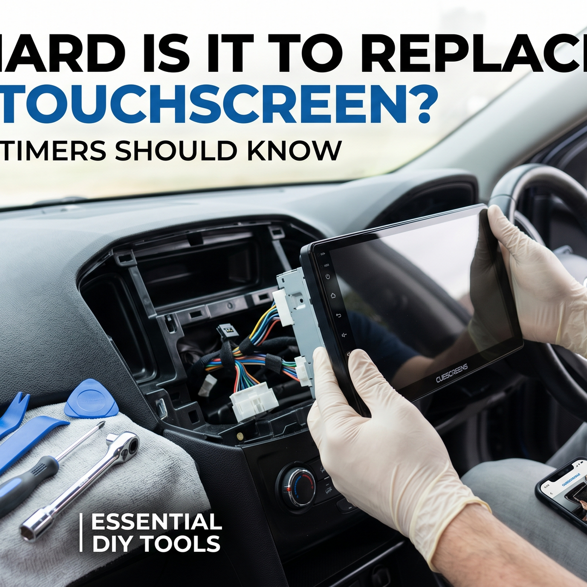 How Hard Is It to Replace a Car Touchscreen? What First-Timers Should ...