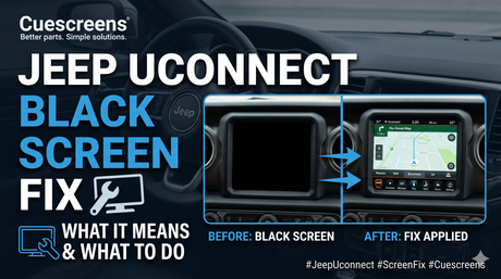 Jeep Uconnect Black Screen Fix — What It Means and What to Do