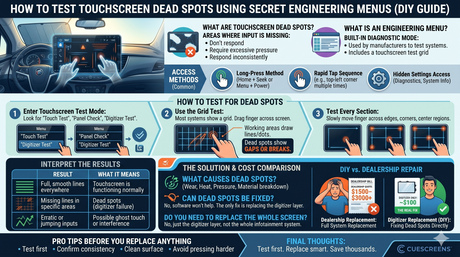 How to Test Touchscreen Dead Spots Using Secret Engineering Menus (DIY Guide)