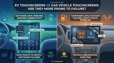 EV Touchscreens vs Gas Vehicle Touchscreens: Are They More Prone to Failure?