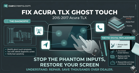 Acura TLX Ghost Touch Issues (2015–2017): Causes, Symptoms, and the Fix
