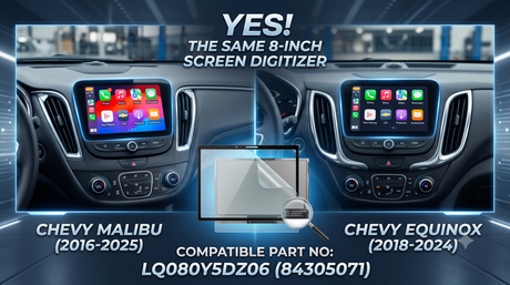 Chevy Malibu and Equinox: Do They Use the Same 8-Inch MyLink Screen?