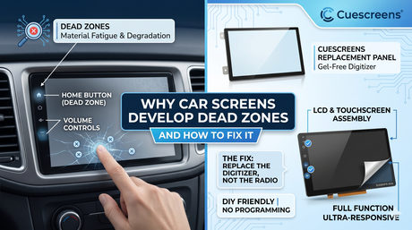 Why Car Screens Develop Dead Zones Over Time
