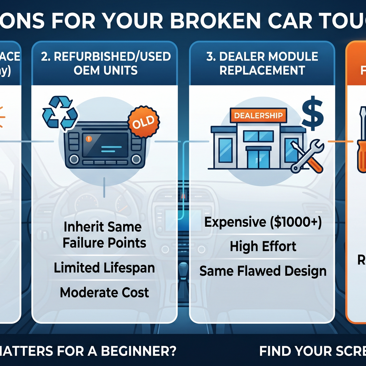 Best DIY Car Infotainment Screen Replacement Options for Beginners ...