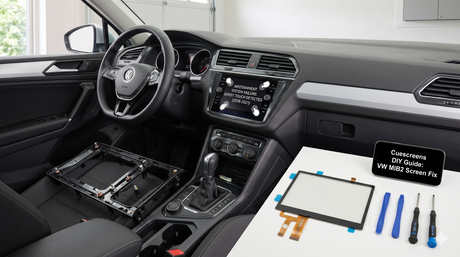 Volkswagen Tiguan MIB2 Screen Problems (2018–2021) — Causes, Fixes, and Replacement Options