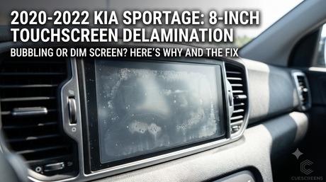 2020-2022 Kia Sportage 8-Inch Touchscreen Delamination: Causes and Fix