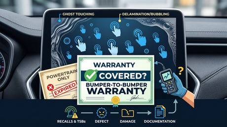 How to Tell If Your Car's Screen Problem Is Covered Under Manufacturer Warranty
