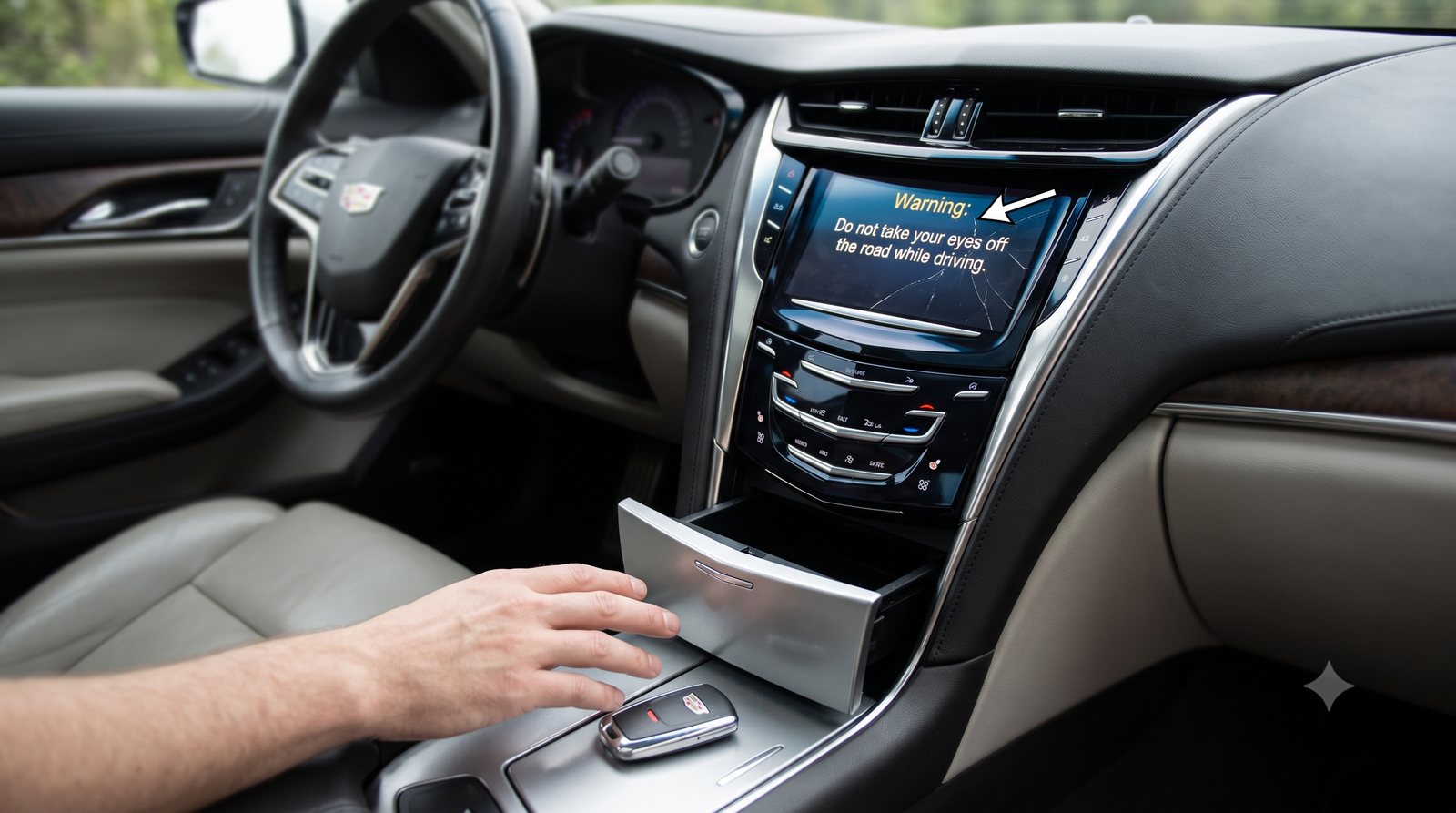 Why a Hard Reset Won't Fix a Cadillac CUE Stuck on the Warning Screen