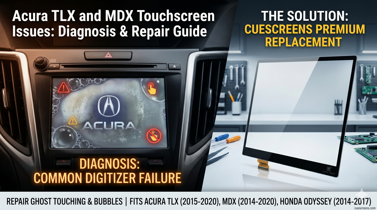 Acura TLX and MDX Touchscreen Issues: The Ultimate Diagnosis & Repair Guide