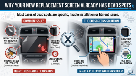 Why Your New Replacement Screen Already Has Dead Spots