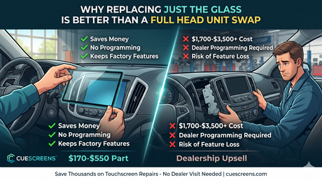 Why Replacing Just the Glass Is Better Than a Full Head Unit Swap