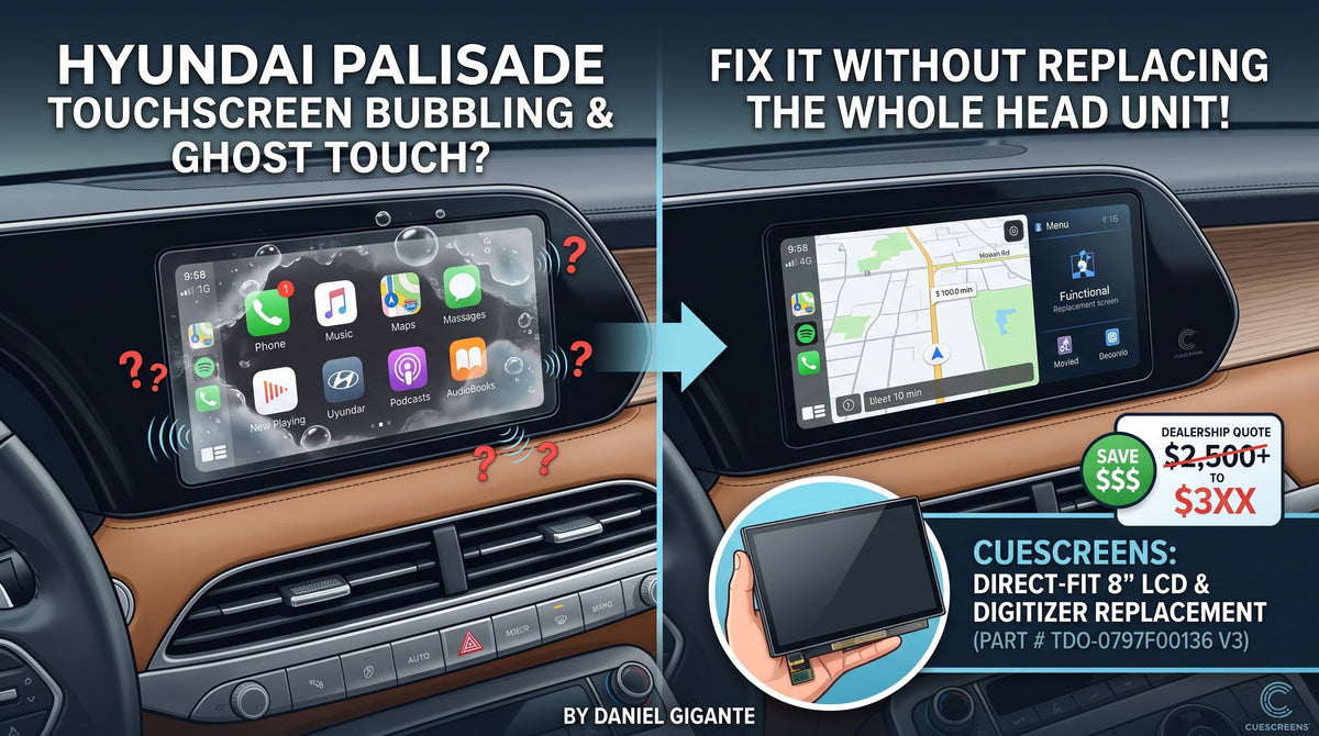 Hyundai Palisade Touchscreen Replacement