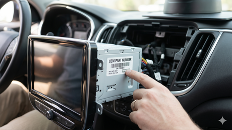 How to Find Your Car Screen's OEM Part Number