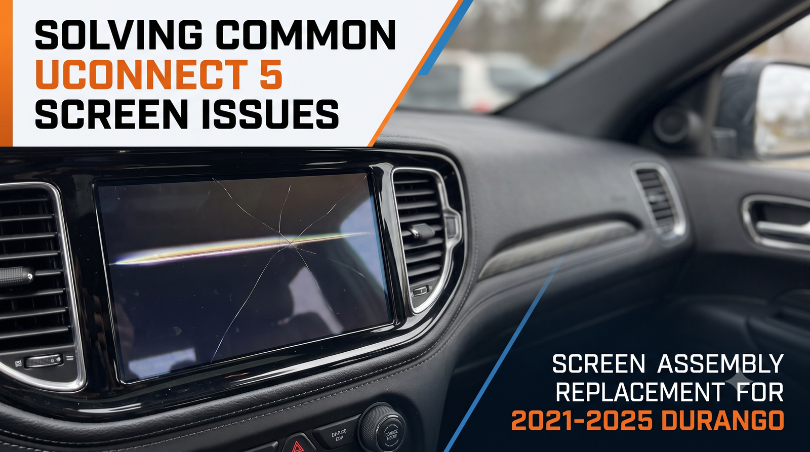 2021-2025 Dodge Durango Uconnect 5 Touchscreen Problems: Diagnosis and Fix