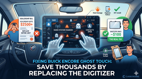 Buick Encore Ghost Touch (2017–2020): Why Your Screen Is Clicking on Its Own — and How to Fix It