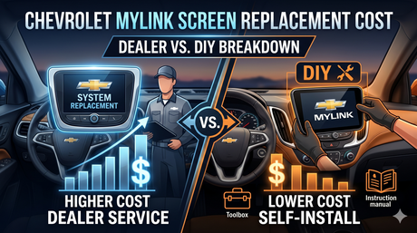 Chevrolet MyLink Screen Replacement Cost — Dealer vs. DIY Breakdown