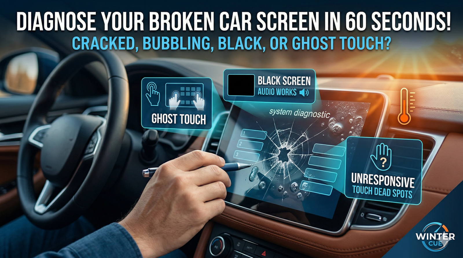 How to Diagnose a Broken Car Screen in 60 Seconds