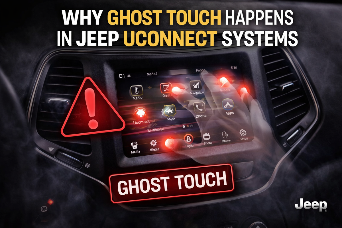 Why Ghost Touch Happens in Jeep Uconnect Systems – Cuescreens