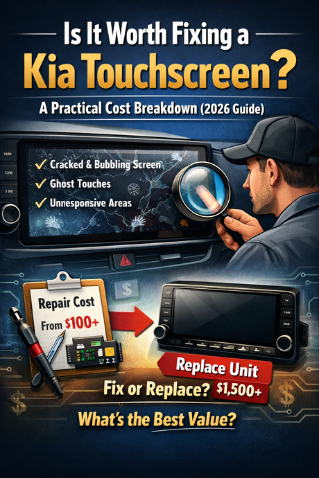 Is It Worth Fixing a Kia Touchscreen? A Practical Cost Breakdown (2026 Guide)
