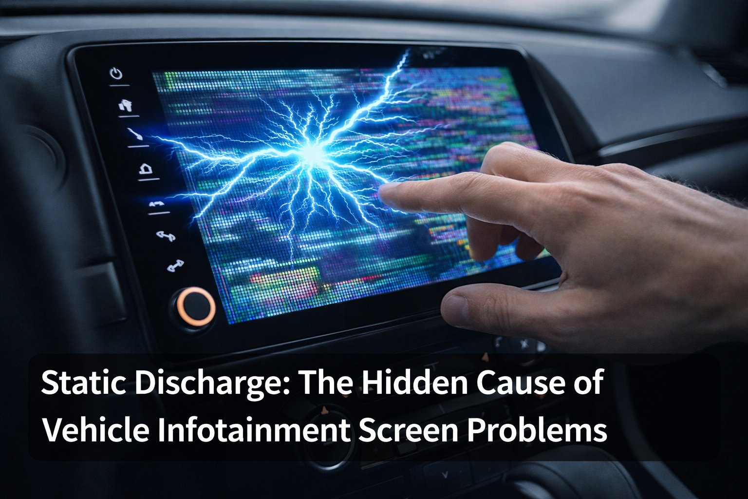 The Role of Static Discharge in Infotainment Glitches