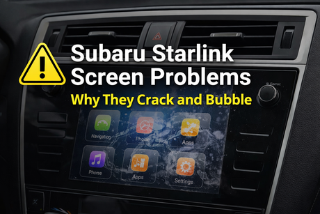 Subaru Starlink Screen Problems: Why They Crack and Bubble