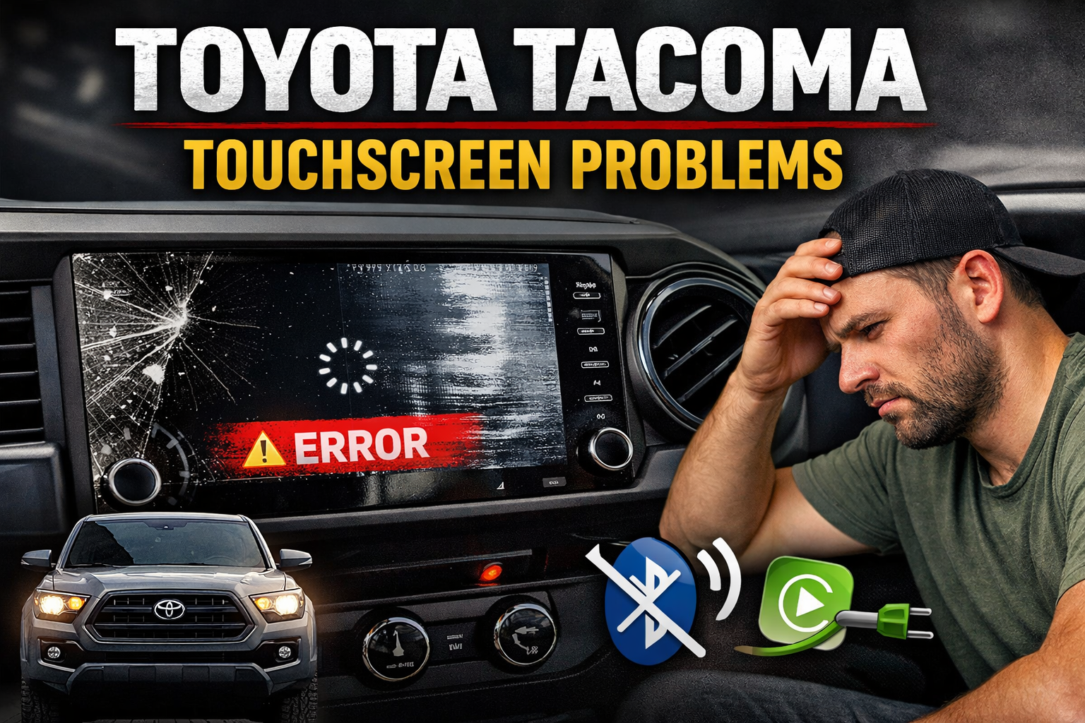 Toyota Tacoma Touchscreen Problems (Complete Guide)