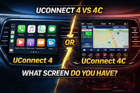 Uconnect 4 vs 4C: What Screen Do You Have?